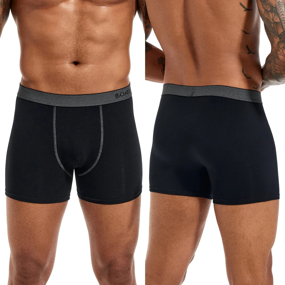 5pcs Pack Cotton Men Underwear Boxers
